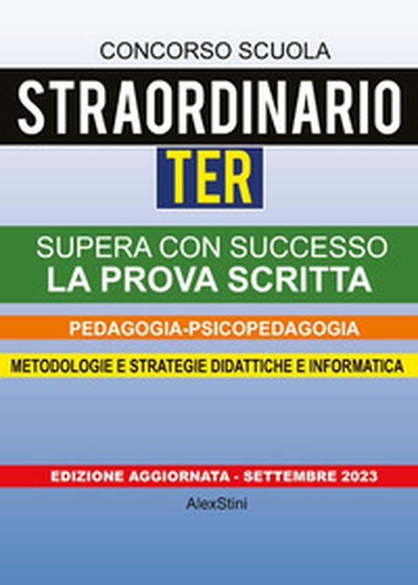 Concorso scuola straordinario ter - Librerie.coop Concorso scuola straordinario ter - Librerie.coop