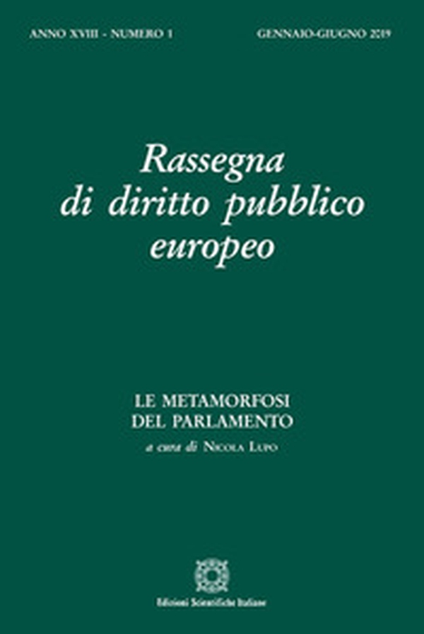 Rassegna di diritto pubblico europeo - Librerie.coop Rassegna di diritto pubblico europeo - Librerie.coop