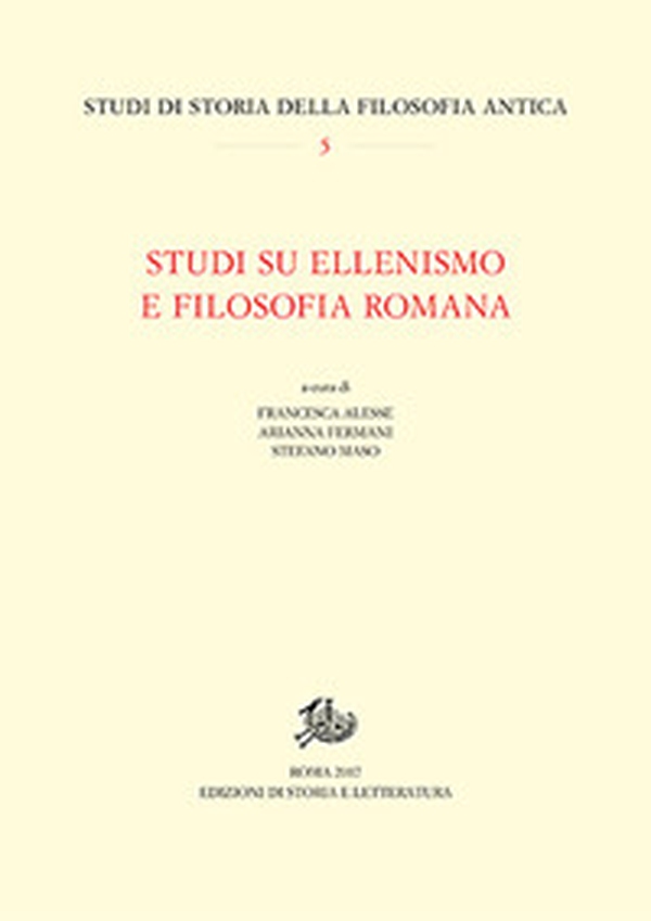 Studi su ellenismo e filosofia romana - Librerie.coop Studi su ellenismo e filosofia romana - Librerie.coop