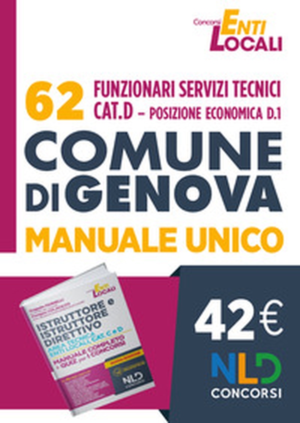 Concorso Comune di Genova 62 posti per funzionari tecnici - Librerie.coop Concorso Comune di Genova 62 posti per funzionari tecnici - Librerie.coop