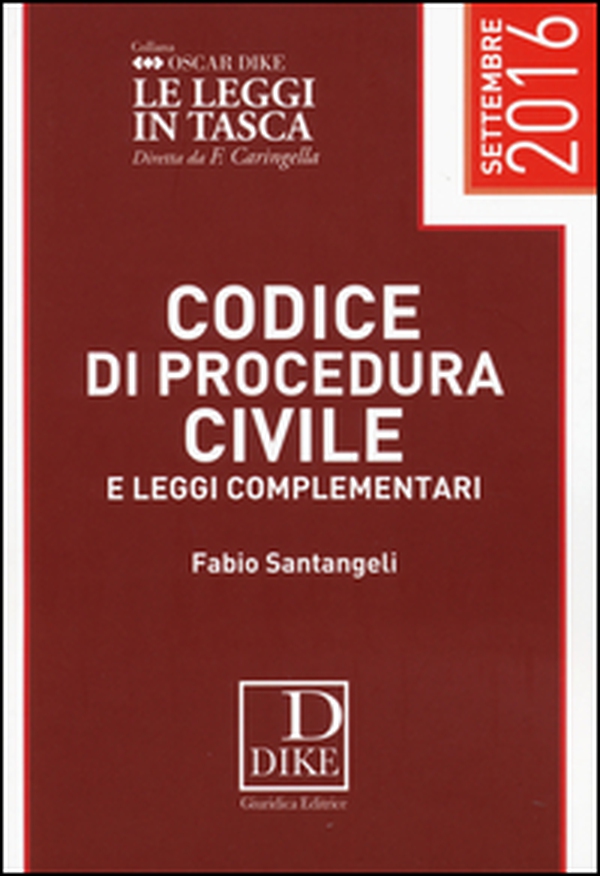 Codice di procedura civile e leggi complementari - Librerie.coop Codice di procedura civile e leggi complementari - Librerie.coop