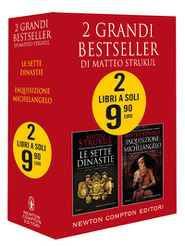 2 grandi bestseller di Matteo Strukul: Le sette dinastie-Inquisizione Michelangelo - Librerie.coop 2 grandi bestseller di Matteo Strukul: Le sette dinastie-Inquisizione Michelangelo - Librerie.coop