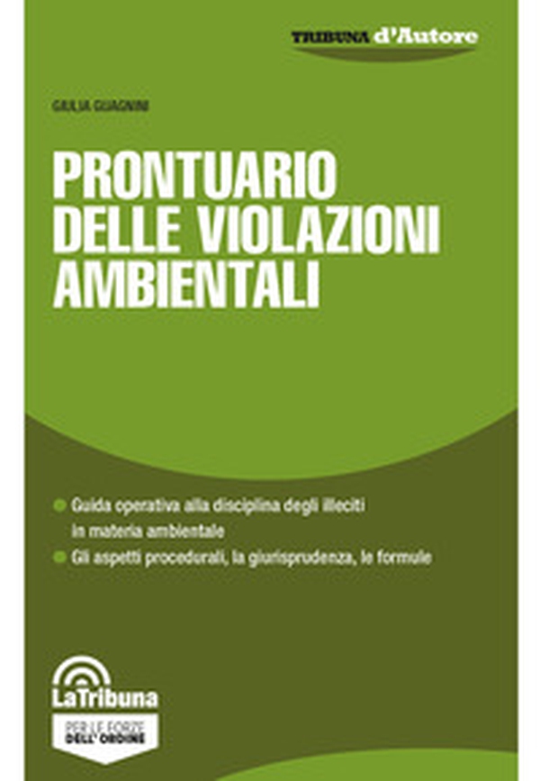 Prontuario delle violazioni ambientali - Librerie.coop Prontuario delle violazioni ambientali - Librerie.coop