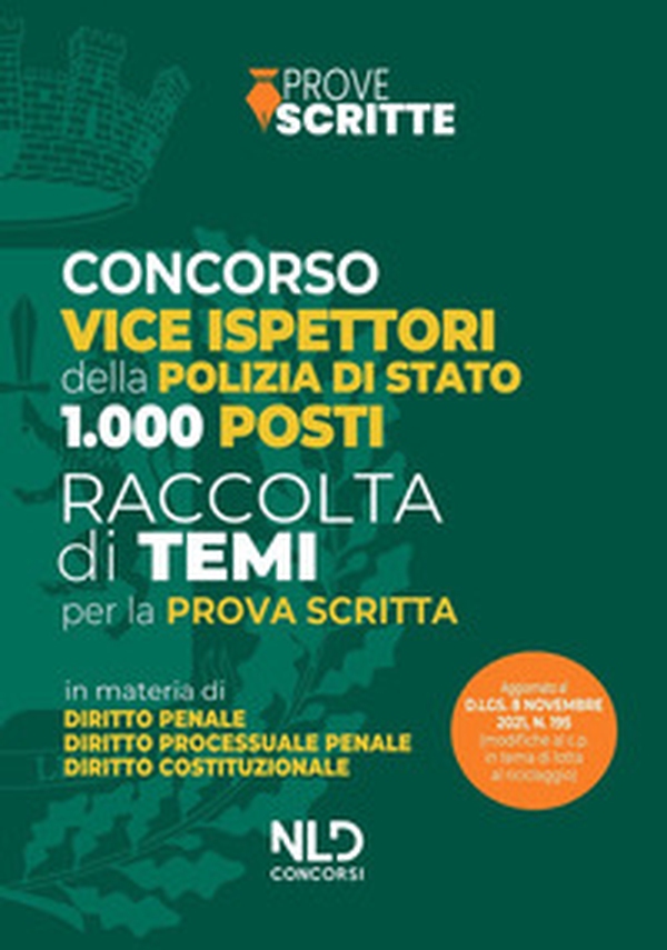 Concorso 1000 vice ispettori polizia di Stato. Raccolta temi per la prova scritta - Librerie.coop Concorso 1000 vice ispettori polizia di Stato. Raccolta temi per la prova scritta - Librerie.coop