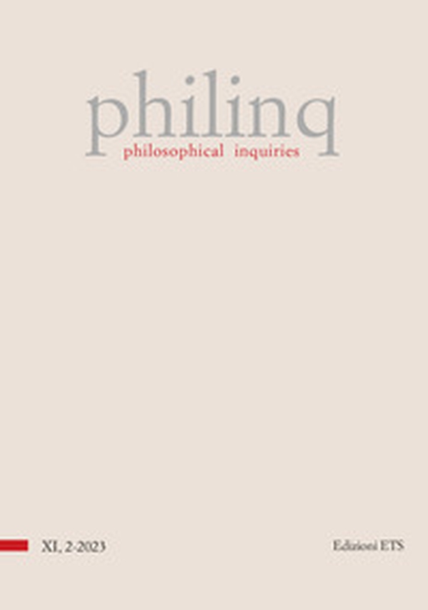 Philinq. Philosophical inquiries - Vol. 2 - Librerie.coop Philinq. Philosophical inquiries - Vol. 2 - Librerie.coop