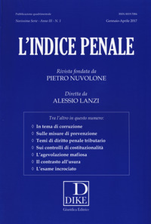 L'indice penale - Vol. 1 - Librerie.coop L'indice penale - Vol. 1 - Librerie.coop