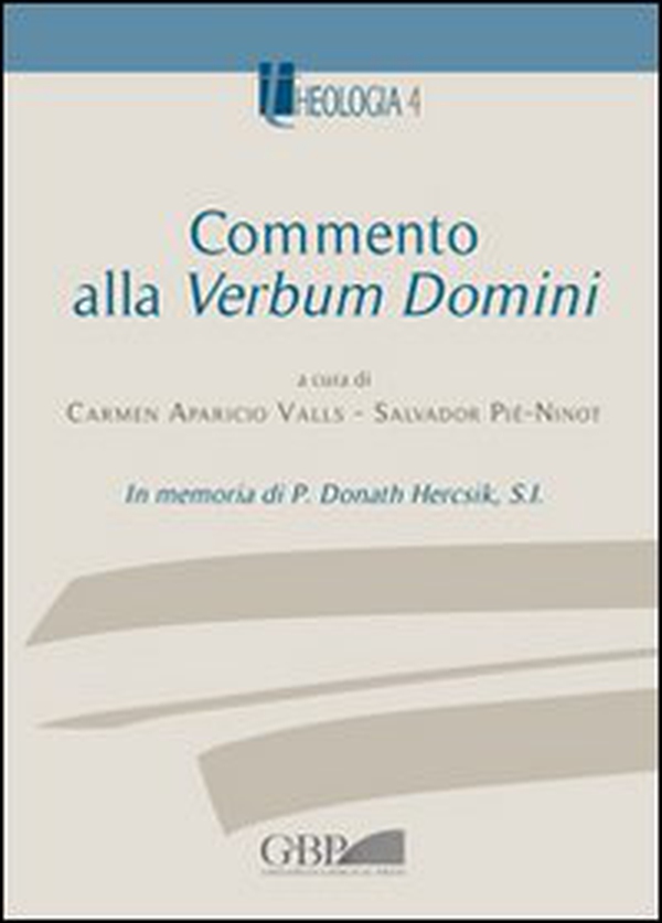 Commento alla Verbum Domini. In memoria di P. Donath Hercsik, S.I. - Librerie.coop Commento alla Verbum Domini. In memoria di P. Donath Hercsik, S.I. - Librerie.coop