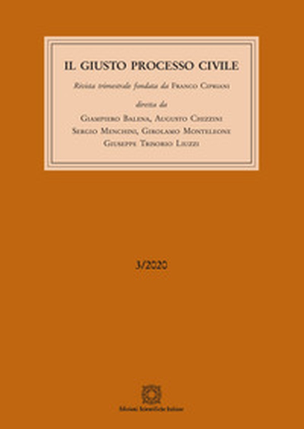 Il giusto processo civile - Vol. 3 - Librerie.coop Il giusto processo civile - Vol. 3 - Librerie.coop