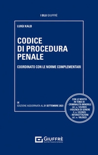 Codice di procedura penale coordinato con le norme complementari - Librerie.coop