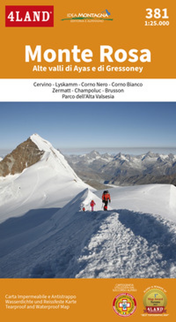 Monte Rosa. Alte Valli di Ayas e di Gressoney 1:25.000 - Librerie.coop Monte Rosa. Alte Valli di Ayas e di Gressoney 1:25.000 - Librerie.coop