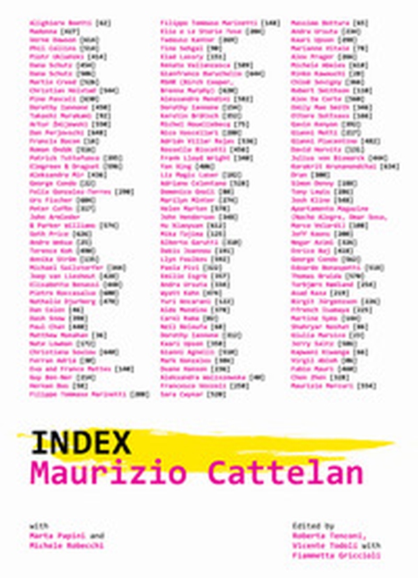 Maurizio Cattelan. Index - Librerie.coop Maurizio Cattelan. Index - Librerie.coop