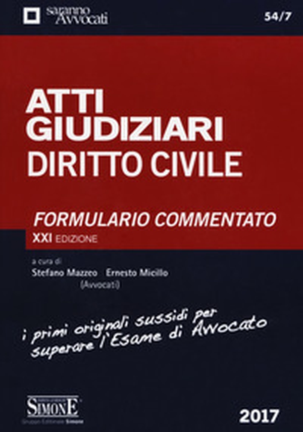 Atti giudiziari. Diritto civile. Formulario commentato - Librerie.coop Atti giudiziari. Diritto civile. Formulario commentato - Librerie.coop