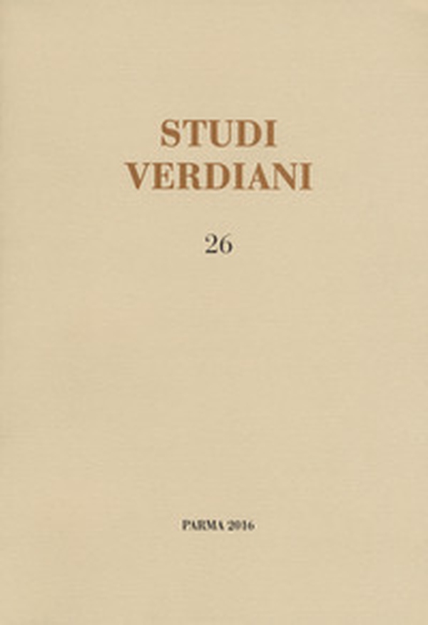 Studi verdiani - Librerie.coop Studi verdiani - Librerie.coop
