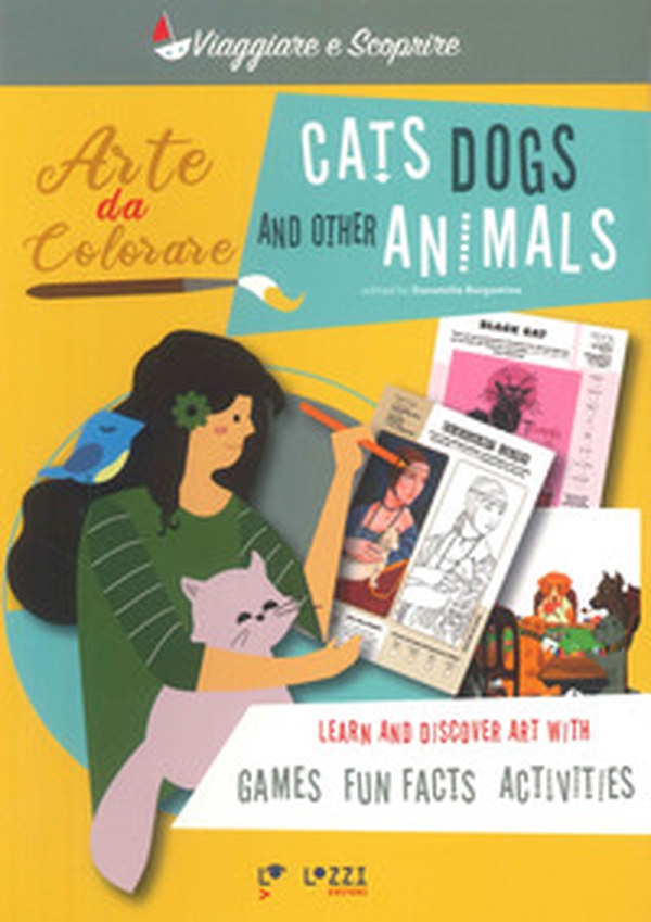 Cats, dogs and other animals. Arte da colorare - Librerie.coop Cats, dogs and other animals. Arte da colorare - Librerie.coop