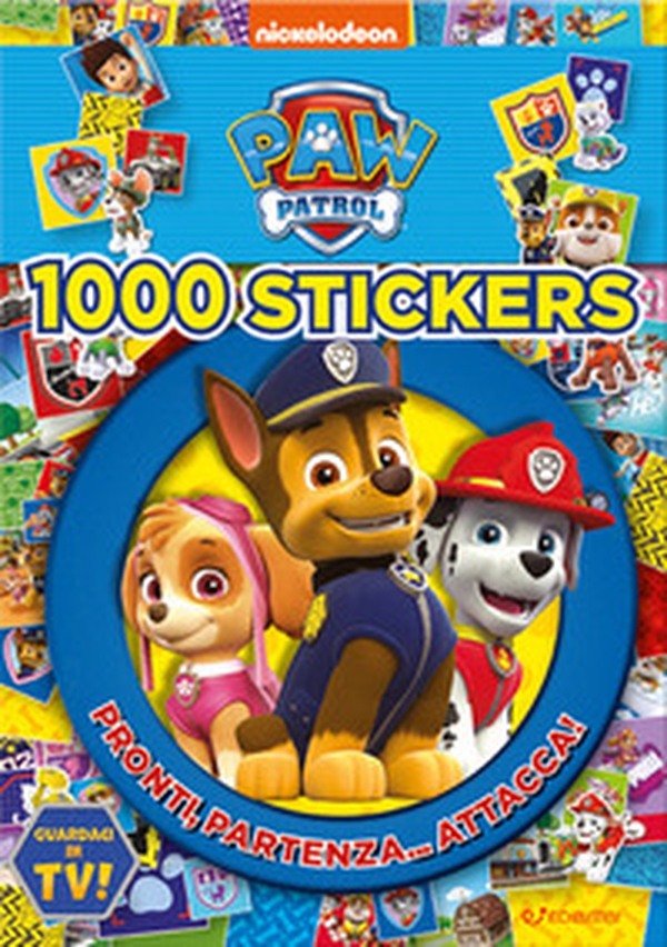 1000 stickers. Pronti? Partenza... Attacca! Paw Patrol. Con adesivi - Librerie.coop 1000 stickers. Pronti? Partenza... Attacca! Paw Patrol. Con adesivi - Librerie.coop