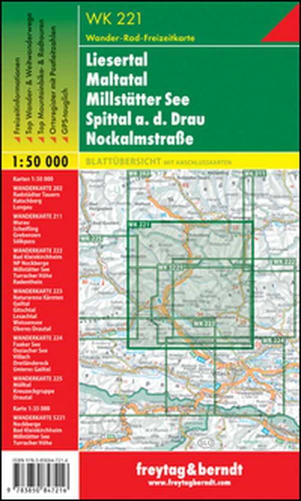 Liesertal Maltatal 1:50.000 - Librerie.coop Liesertal Maltatal 1:50.000 - Librerie.coop
