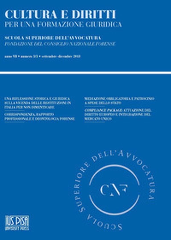 Cultura e diritti. Per una formazione giuridica - Vol. 3 - Librerie.coop Cultura e diritti. Per una formazione giuridica - Vol. 3 - Librerie.coop