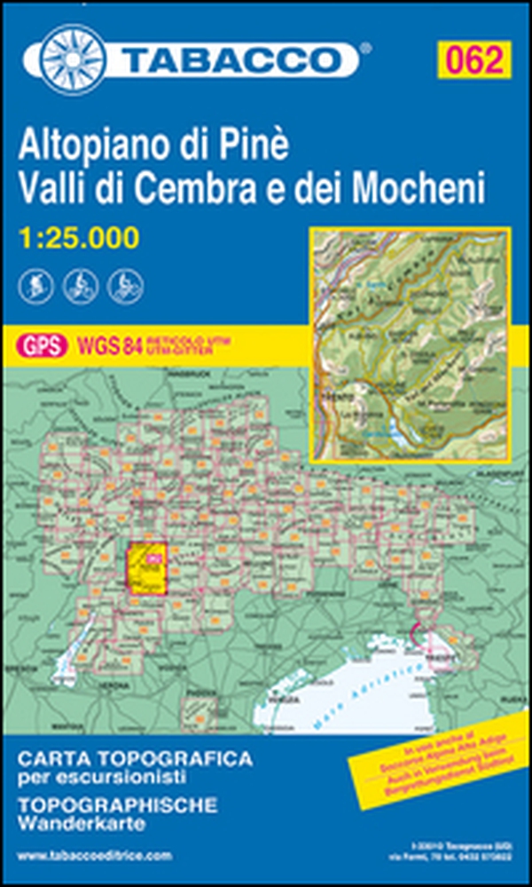 Altopiano di Pinè. Valli di Cembra e dei Mocheni. Carta topografica 1:25.000 - Librerie.coop Altopiano di Pinè. Valli di Cembra e dei Mocheni. Carta topografica 1:25.000 - Librerie.coop