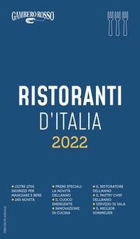 Ristoranti d'Italia del Gambero Rosso 2022 - Librerie.coop