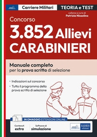 Concorso 3852 allievi Carabinieri. Manuale - Librerie.coop