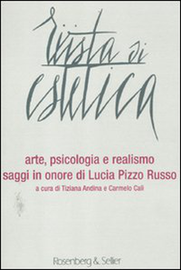 Rivista di estetica - Librerie.coop Rivista di estetica - Librerie.coop