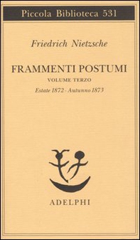 Frammenti postumi - Vol. 3 - Librerie.coop