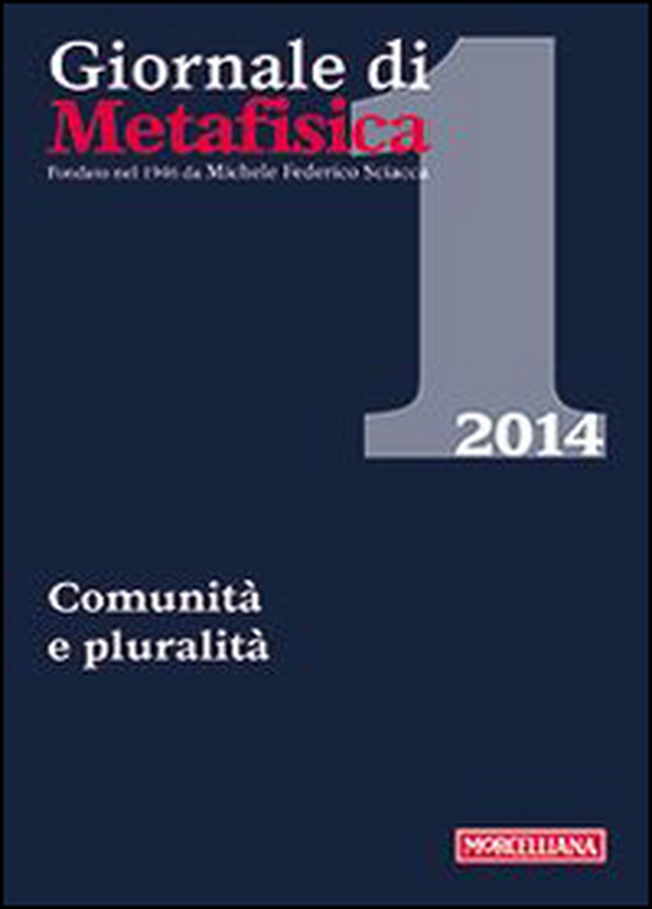 Giornale di metafisica - Librerie.coop Giornale di metafisica - Librerie.coop