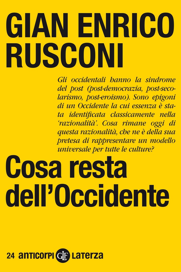 Cosa resta dell'Occidente - Librerie.coop Cosa resta dell'Occidente - Librerie.coop