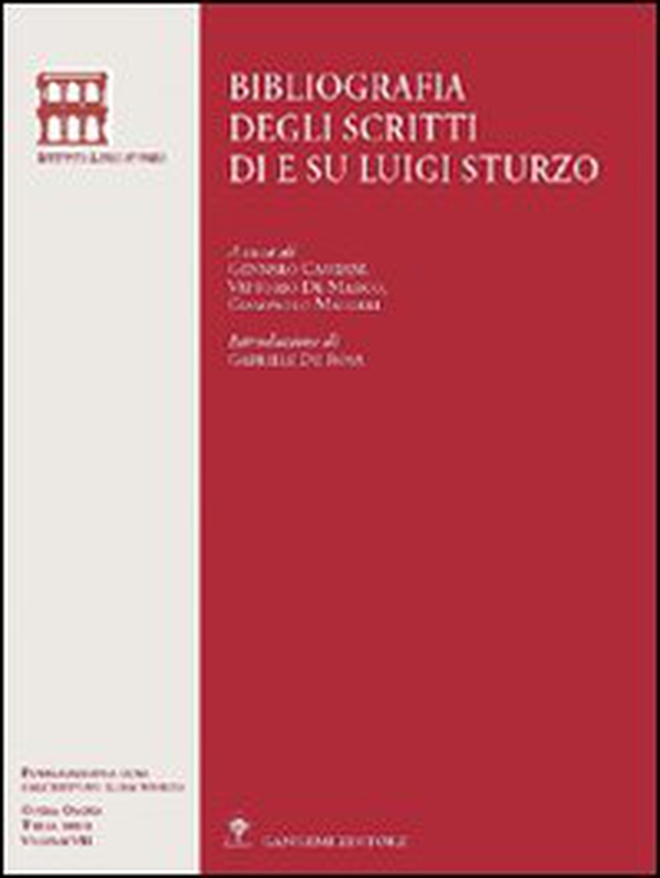 Bibliografia degli scritti di e su Luigi Sturzo - Librerie.coop Bibliografia degli scritti di e su Luigi Sturzo - Librerie.coop