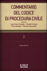 Commentario del codice di procedura civile - Vol. 2 - Librerie.coop