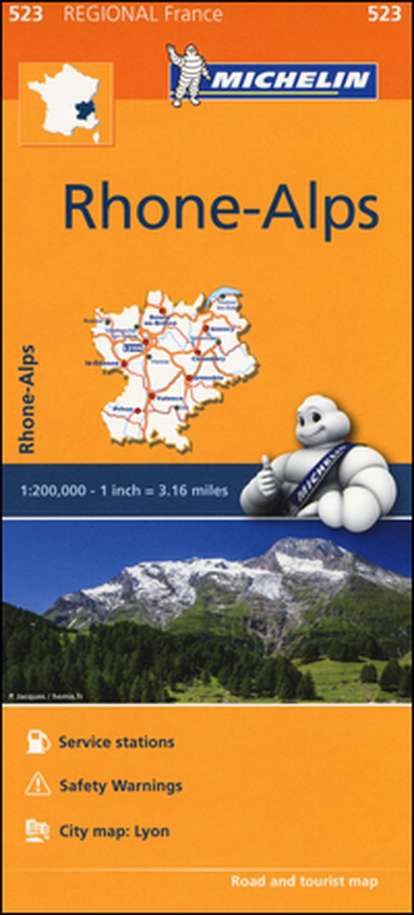 Rhône, Alpes-Rhone, Alps 1:200.000 - Librerie.coop Rhône, Alpes-Rhone, Alps 1:200.000 - Librerie.coop