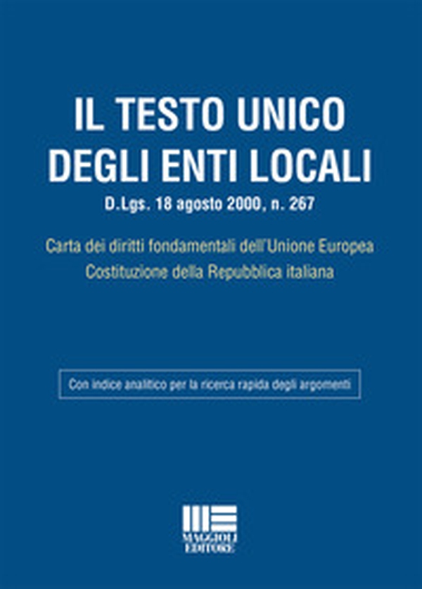 Il testo unico degli Enti locali - Librerie.coop Il testo unico degli Enti locali - Librerie.coop