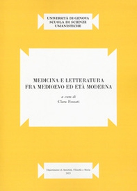 Medicina e letteratura fra Medioevo ed Età moderna - Librerie.coop