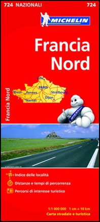 Francia nord 1:1.000.000 - Librerie.coop