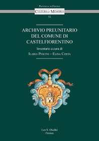 Archivio preunitario del Comune di Castelfiorentino - Librerie.coop
