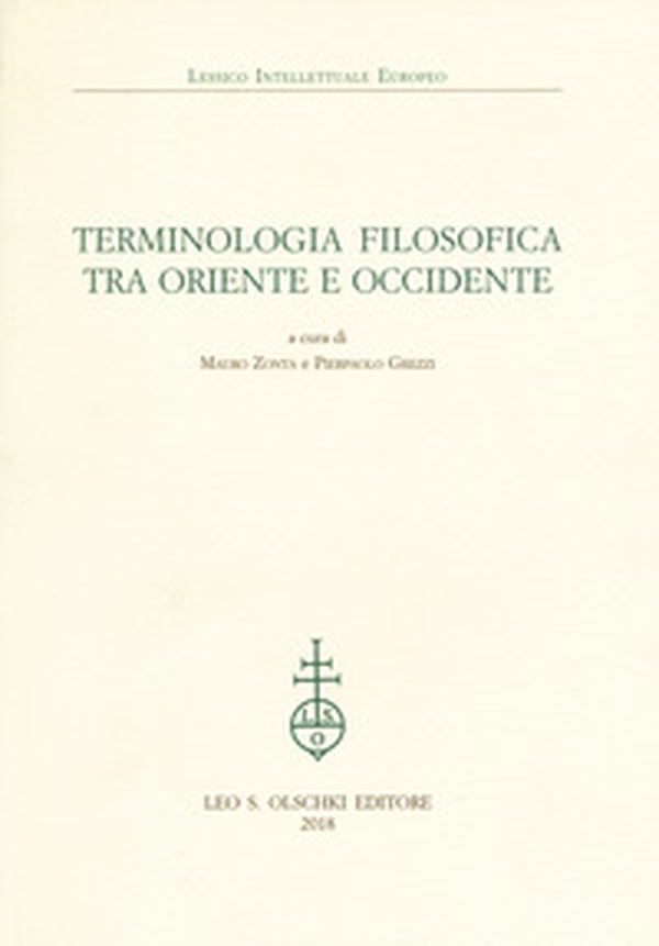 Terminologia filosofica tra Oriente e Occidente - Librerie.coop Terminologia filosofica tra Oriente e Occidente - Librerie.coop