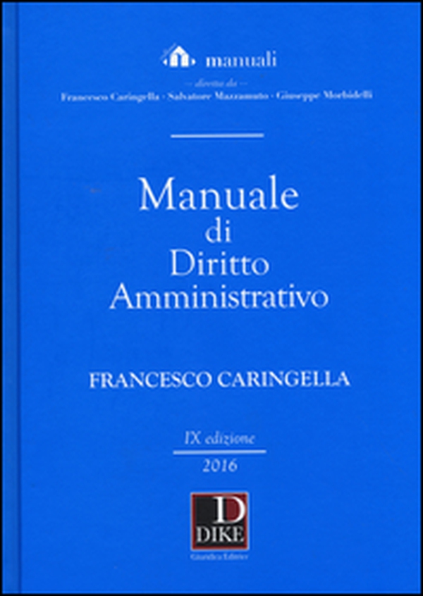 Manuale di diritto amministrativo - Librerie.coop Manuale di diritto amministrativo - Librerie.coop