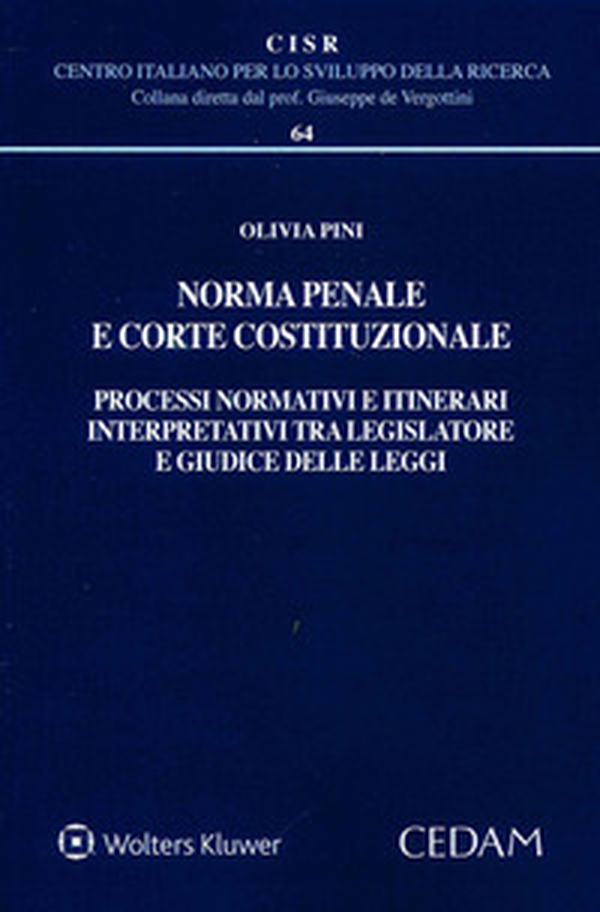 Norma penale e corte costituzionale - Librerie.coop Norma penale e corte costituzionale - Librerie.coop