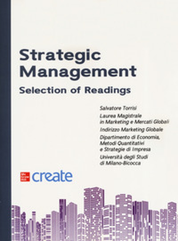 Strategic management. Selection of readings - Librerie.coop Strategic management. Selection of readings - Librerie.coop