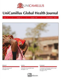 UGHJ. UniCamillus Global Health Journal - Vol. 1 - Librerie.coop
