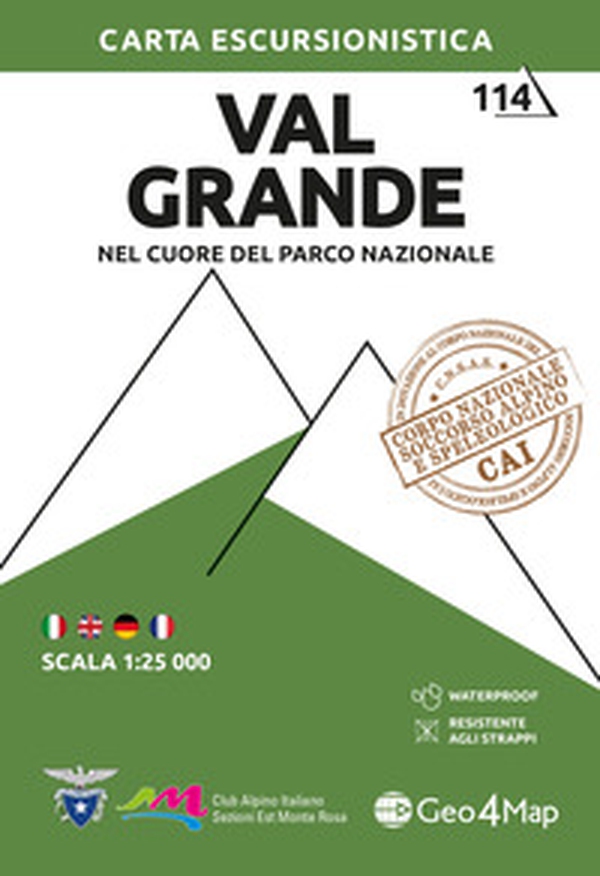 114 Val Grande. Carta escursionistica: Nel cuore del Parco Nazionale - Librerie.coop 114 Val Grande. Carta escursionistica: Nel cuore del Parco Nazionale - Librerie.coop
