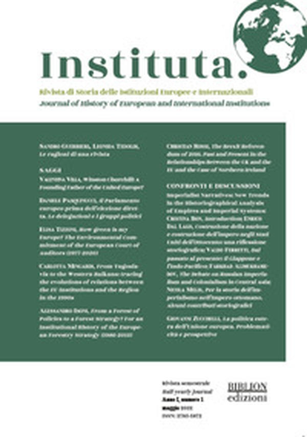 Instituta. Rivista di Storia delle istituzioni europee e internazionali. Ediz. italiana e inglese - Librerie.coop Instituta. Rivista di Storia delle istituzioni europee e internazionali. Ediz. italiana e inglese - Librerie.coop