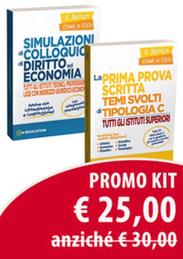 Kit maturità 2020: La prima prova scritta. Temi svolti di tipologia C-Simulazioni di colloquio di diritto ed economia - Librerie.coop Kit maturità 2020: La prima prova scritta. Temi svolti di tipologia C-Simulazioni di colloquio di diritto ed economia - Librerie.coop