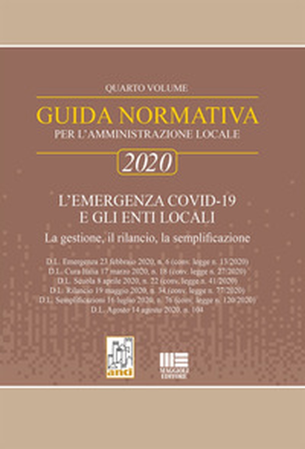 Guida normativa per l'amministrazione locale 2020 - Librerie.coop Guida normativa per l'amministrazione locale 2020 - Librerie.coop