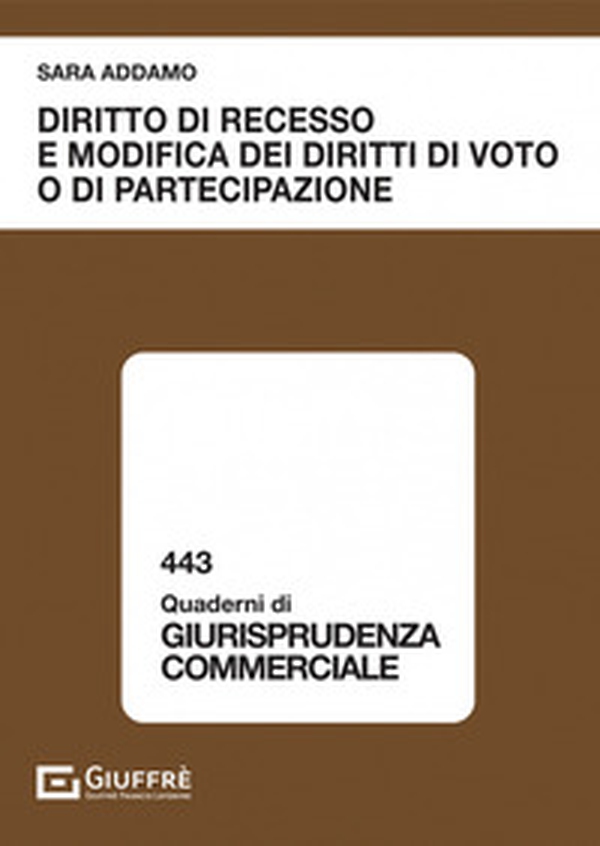 Diritto di recesso e modifica dei diritti di voto o di partecipazione - Librerie.coop Diritto di recesso e modifica dei diritti di voto o di partecipazione - Librerie.coop