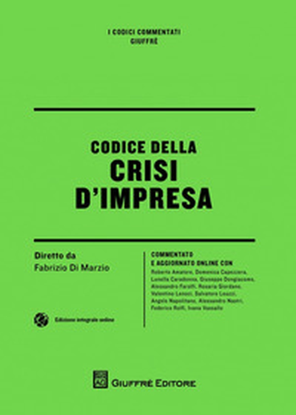 Codice della crisi d'impresa - Librerie.coop Codice della crisi d'impresa - Librerie.coop