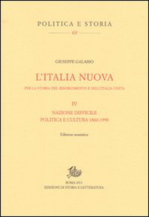 L'Italia nuova per la storia del Risorgimento e dell'Italia unita - Vol. 4 - Librerie.coop L'Italia nuova per la storia del Risorgimento e dell'Italia unita - Vol. 4 - Librerie.coop