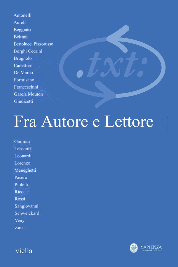 Critica del testo (2012) Vol. 15/3 - Librerie.coop Critica del testo (2012) Vol. 15/3 - Librerie.coop