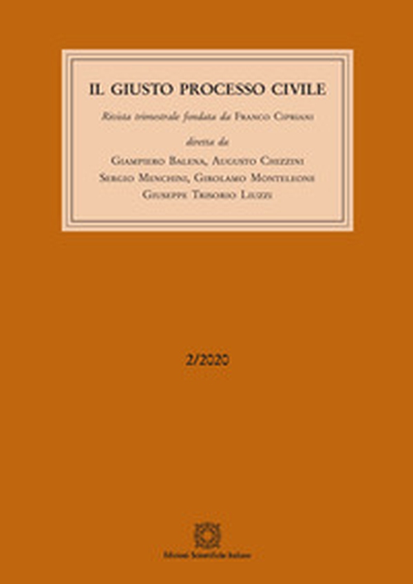 Il giusto processo civile - Librerie.coop Il giusto processo civile - Librerie.coop