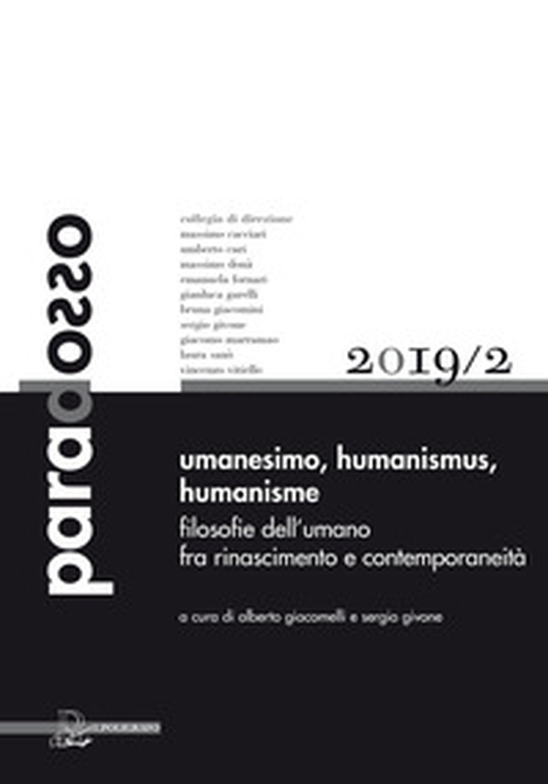 Paradosso. Rivista di filosofia - Librerie.coop Paradosso. Rivista di filosofia - Librerie.coop